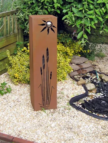 XL Rost Säule RS61 Gartensäule Rostsäule Blumensäule Rost