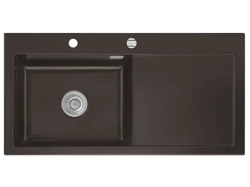 Systemceram Mera 100 SL Siena Keramikspüle Excenterbetätigung