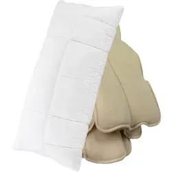 Traumina Exclusive Natur Kissen Merino Zusatzplatte 40x80 cm