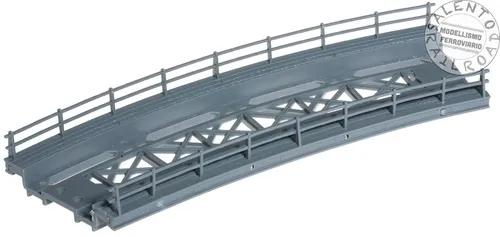 NOCH 21350 - H0 1:87 - Eisenbahnbrücke Ad Ein Binär IN Kurve Radius 360 MM
