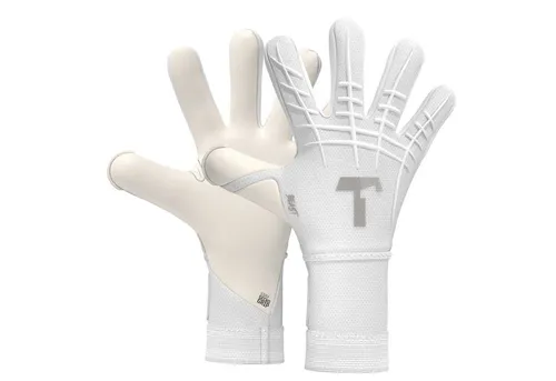 T1TAN White Beast 3.0 - Torwarthandschuhe mit Fingerschutz für alle Altersgruppen - Erlebe den perfekten Sitz und extremen Grip mit den T1TAN Torwarthandschuhen. Ideal für Profis und Amateure, bieten sie optimale Kontrolle und Langlebigkeit. Perfekt für spannende Spiele!