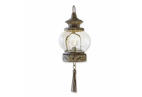 Loberon LED-Hängelaterne Timone in braun von Mirabeau