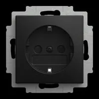 Busch-Jaeger Steckdose 20 EUCBLI-915 in schwarz von Busch-Jaeger