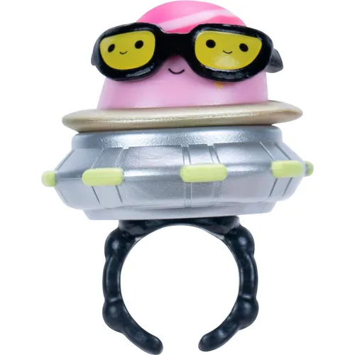 Squish-a-longs 25-Pack - Series 3: Mini-Squish und Zubehör zum Sammeln - Squeeze Toys mit 25 Mini-Squish, 5 Zubehörteilen und einem Sammelring – ideal für Sammler und Spielspaß!