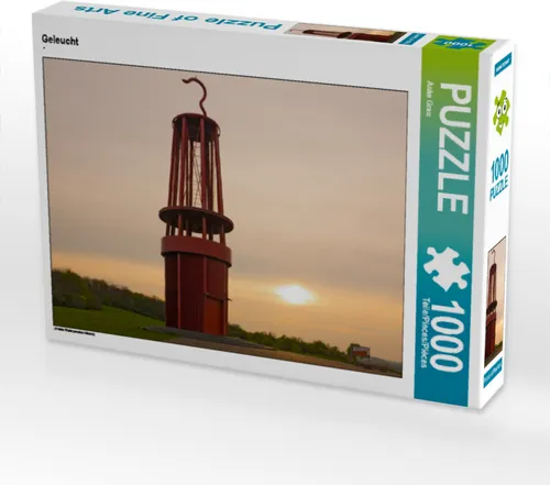 CALVENDO Puzzle Geleucht 1000 Teile Puzzle quer | 1000 pieces, finished size 25.2 × 18.9 in (64 × 48 cm) | Photo puzzle for happy hours