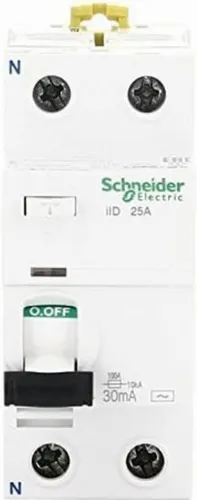 Schneider Fehlerstromschutzschalter A9R41225 2-polig, 25 A, 220-240 V AC, 30 mA