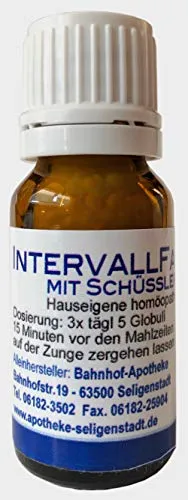 Intervallfasten 5:2/16:8 Globuli - 10 g - Aus deutscher Traditionsapotheke