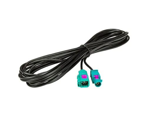 tomzz Audio Fakra Antennen-Verlängerung 5m 500cm Fakra (M) Stecker auf Fakra (F) B KFZ Adapter