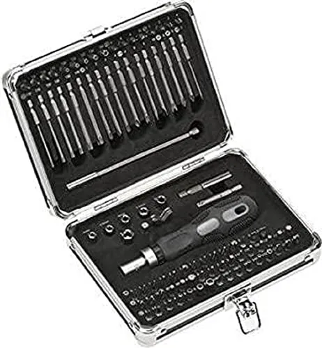 kwb Power Bit-Box 92-tlg – umfassendes Werkzeug-Set für Profis - Werkzeug-Sets mit 92 Teilen, inkl. Bits, Bithalter mit Dauermagnet und Ratschen-Handgriff. Ideal für professionelle Anwendungen mit sicherem Halt und einfacher Handhabung.