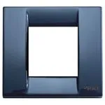VIMAR SERIE IDEA – Metallplatte Classica 1 – 2 Modul Kobaltblau