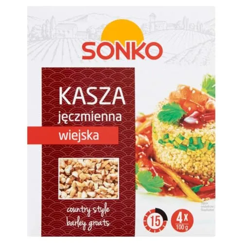 Risana Landgerstengrütze 4x 100g // Kasza jeczmienna wiejska 4 x 100g