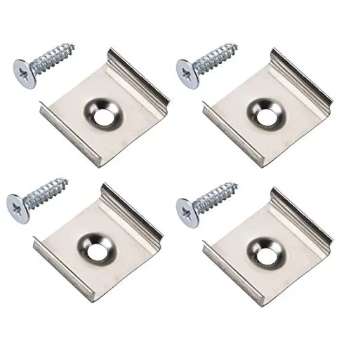 4er SET Montageklammern für LED Profil XL Befestigung Befestigungsklammer von SO-TECH®