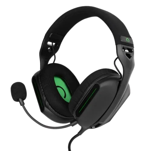 Konix Kabelgebundenes Over-Ear-Gaming-Headset Skylite Ultraleicht 218 g Xbox One und Series X|S - Abnehmbares Mikrofon - 1,5 m Kabel - 3,5 mm Klinke - Schwarz