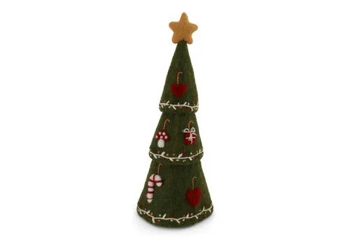 Produktbild Gry & Sif Filz-Tannenbaum – 3-in-1 Weihnachtsdeko handmade