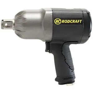 Rodcraft Druckluft-Schlagschrauber RC2377 - 2200Nm Leistung - Akkuschrauber mit 2200 Nm Lösemoment, ideal für Wartungsarbeiten an großen Verschraubungen. Leichtes Komposit-Gehäuse und ergonomischer Handgriff für beste Handhabung.