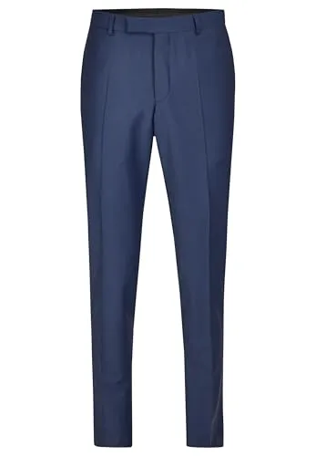 HECHTER PARIS Herren Trousers NOS XTEN SF Anzughose, Navy, 48 - Elegante Anzughose für Herren, mit DH-XTENSION für optimalen Tragekomfort und Bewegungsfreiheit.