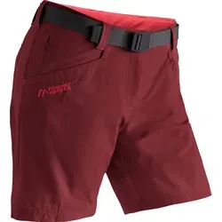 Maier Sports Lulaka Shorts sundried/watermelon (M11585) 40 – Funktionale Damen-Bermudashorts - Die Lulaka Shorts von Maier Sports bieten maximale Bewegungsfreiheit und sind ideal für Outdoor-Aktivitäten. Mit schnelltrocknendem Material und praktischen Taschen sind sie der perfekte Begleiter für jedes Abenteuer.