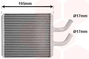 Van Wezel Wärmetauscher 83006044