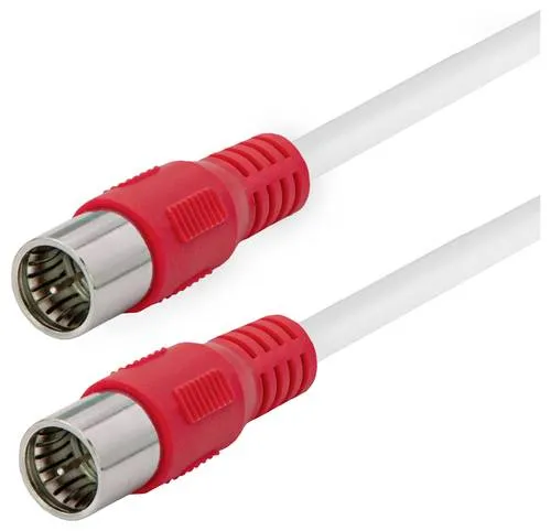 Maxtrack Antennen, SAT Anschlusskabel [1x F-Stecker - 1x F-Stecker] 1.50m Weiß