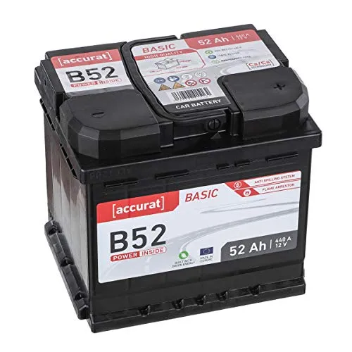 Accurat Basic B52 Autobatterie