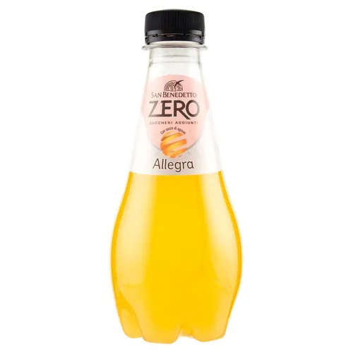 12x San Benedetto Allegra Zero Italienisches Erfrischungsgetränk Einweg PET 25cl