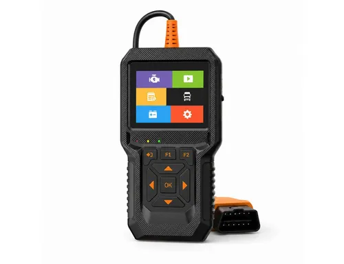 Tekoo OBD2-Diagnosegerät für PKW & LKW - 12V/24V Fehlerleser - Vielseitiges 2-in-1 Diagnosegerät für PKW und LKW mit umfassenden OBDII-Funktionen. Echtzeitdaten und Zugriff auf über 50.000 Fehlercodes ermöglichen schnelle Problemlösungen. Ideal für Werkstätten und ambitionierte Schrauber.