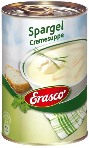 Erasco Spargel Creme Suppe - Spargelcremesuppe - 390 ml