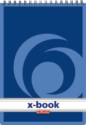 Herlitz Notizblock Spiralnotizblock A7 liniert VE=10x50 Blatt