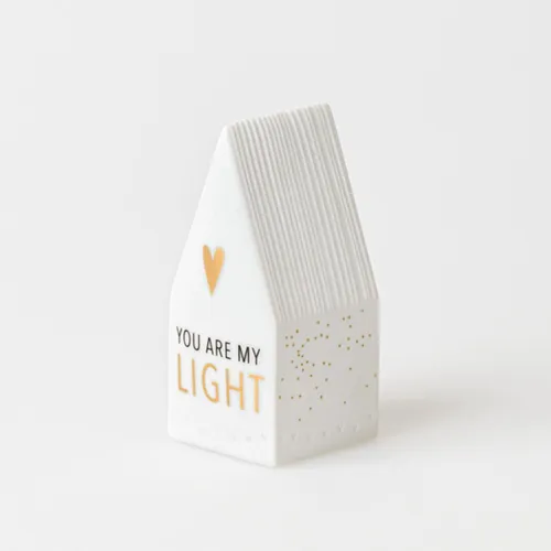 Räder LED Häuschen You are my light
