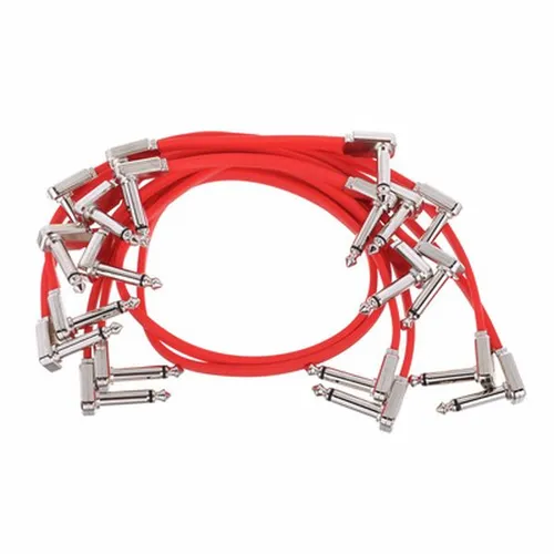 Flat Ribbon Patch PB Pack in rot von Ernie Ball