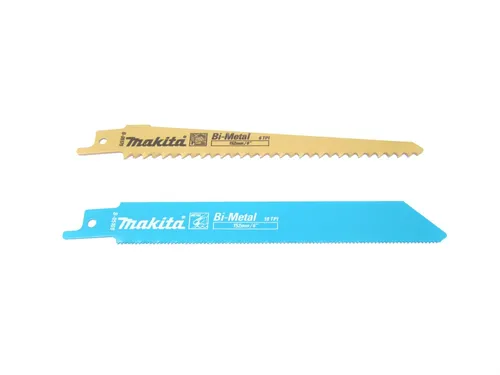 Makita Sägeblätter B-05175 & B-05169 für Reciprosäge, 2 Pack