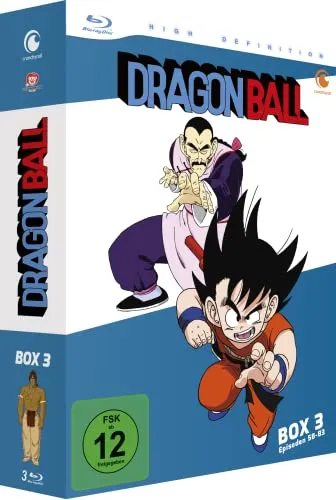 Dragonball - TV-Serie - Vol.3 - [Blu-ray] - Fantasy-Action-Serie für Fans, mit spannenden Abenteuern und einer Freigabe ab 12 Jahren.