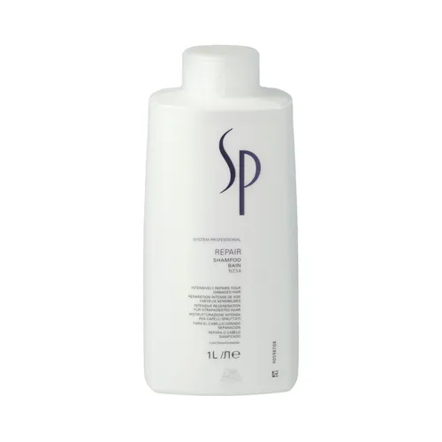 Wella SP Repair Shampoo 1000 ml - Feuchtigkeitsspendendes Shampoo für geschädigtes Haar, 1000 ml für intensive Reparatur und Pflege.