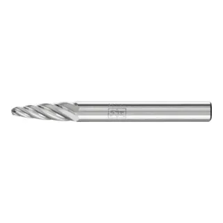 PFERD 21117382 Frässtift Rundbogen 55mm - Frässtift für präzises Arbeiten mit Ø 6mm, ideal für Ausfräsen und Entgraten von NE Metallen, Titan und Edelstahl – vielseitig einsetzbar in der Metallbearbeitung.