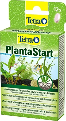 Tetra PlantaStart Düngetabletten - 12 Tabletten für prächtige Wasserpflanzen, fördert Wurzelbildung und Anwachsleistung bei Neu- und Umpflanzung