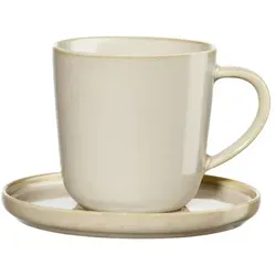 ASA Selection coppa Espressotasse mit Unterteller, tofu Ø9,4 cm 0,08l