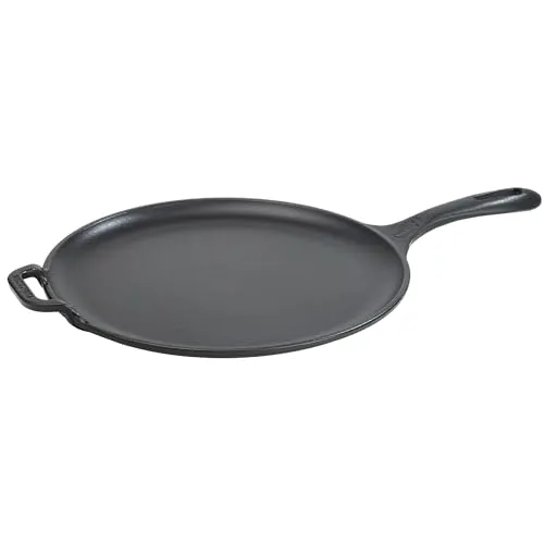 VICTORIA Grillpfanne Emaillierte Gusseisen Comal 30cm von Victoria