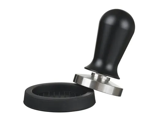 scarlet espresso Küchenmaschinen Zubehör-Set, scarlet espresso Tamper »Perfetto« 40 lbs kalibriert schwarz Alugriff