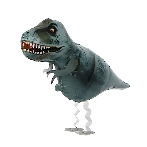 Airwalker Ballon Dinosaurier grau