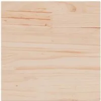 vidaXL Tischplatte 40x40 cm aus massivem Kiefernholz - Erneuere deinen Tisch mit dieser hochwertigen Tischplatte aus massivem Kiefernholz. Ideal für Beistelltische, bietet sie ein rustikales Design und lässt sich leicht reinigen. Jedes Stück ist ein einzigartiges Naturprodukt.