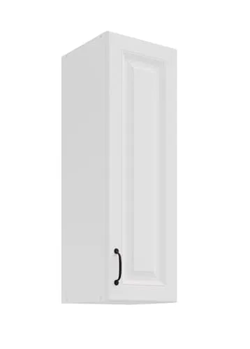 Küchen-Preisbombe Hängeschrank 30 cm Stilo Weiß - Praktischer Hängeschrank 30 cm für die Küche mit 3 Einlegböden, leisen Dämpferscharniere und in modernem Weiß. Ideal zur Kombination mit unserem Küchenprogramm STILO.