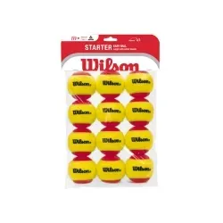 Tennisbälle- Wilson - Starter Red Balls (12er Packung) - Stage 3