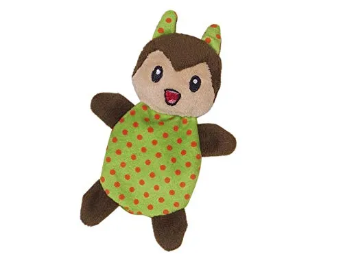 Nobby Plüsch Katze mit Catnip, grün 14 cm, 1 Stück