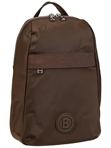 Bogner Maggia 1.0 Maxi Rucksack dunkelbraun - Hochwertiger Rucksack aus strapazierfähigem Nylon, ideal für den urbanen Alltag und stilvolle Ausflüge.
