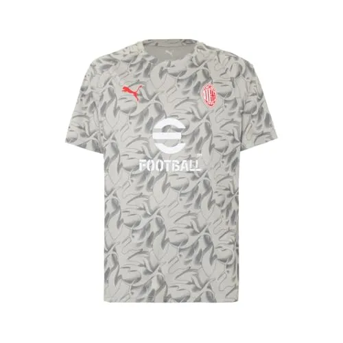 Produktbild A.C. Milan – Prematch-Trikot für Wettkämpfe, Saison 2025/2026, offizielles Produkt, für Erwachsene