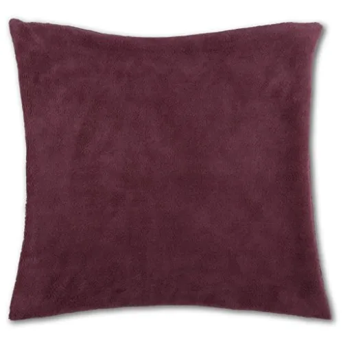 Bestlivings Kissenhülle Kuschel 50 x 50, Auswahl: Altrose - Pflaume ohne Füllung