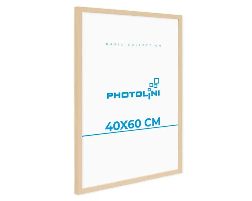 PHOTOLINI Bilderrahmen Poster-Einzelrahmen Modern Schmal