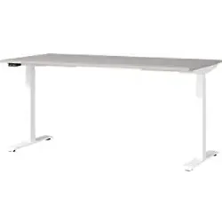 Germania Schreibtisch Jet, elektrisch höhenverstellbar - Kinderschreibtisch in kaschmir, elektrisch höhenverstellbar für ergonomisches Arbeiten, mit Memory-Schalter und strapazierfähiger Oberfläche.