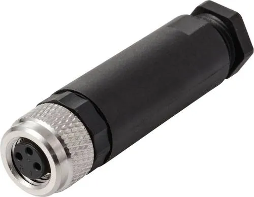 TRU COMPONENTS TC-13752064 Sensor/Aktor Einbaubuchse M8 x 1 Buchse, gerade Polzahl Sensoren: 3 1St.