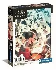 Puzzle 1000 Compact Mickey Mouse Clementoni 8005125398119